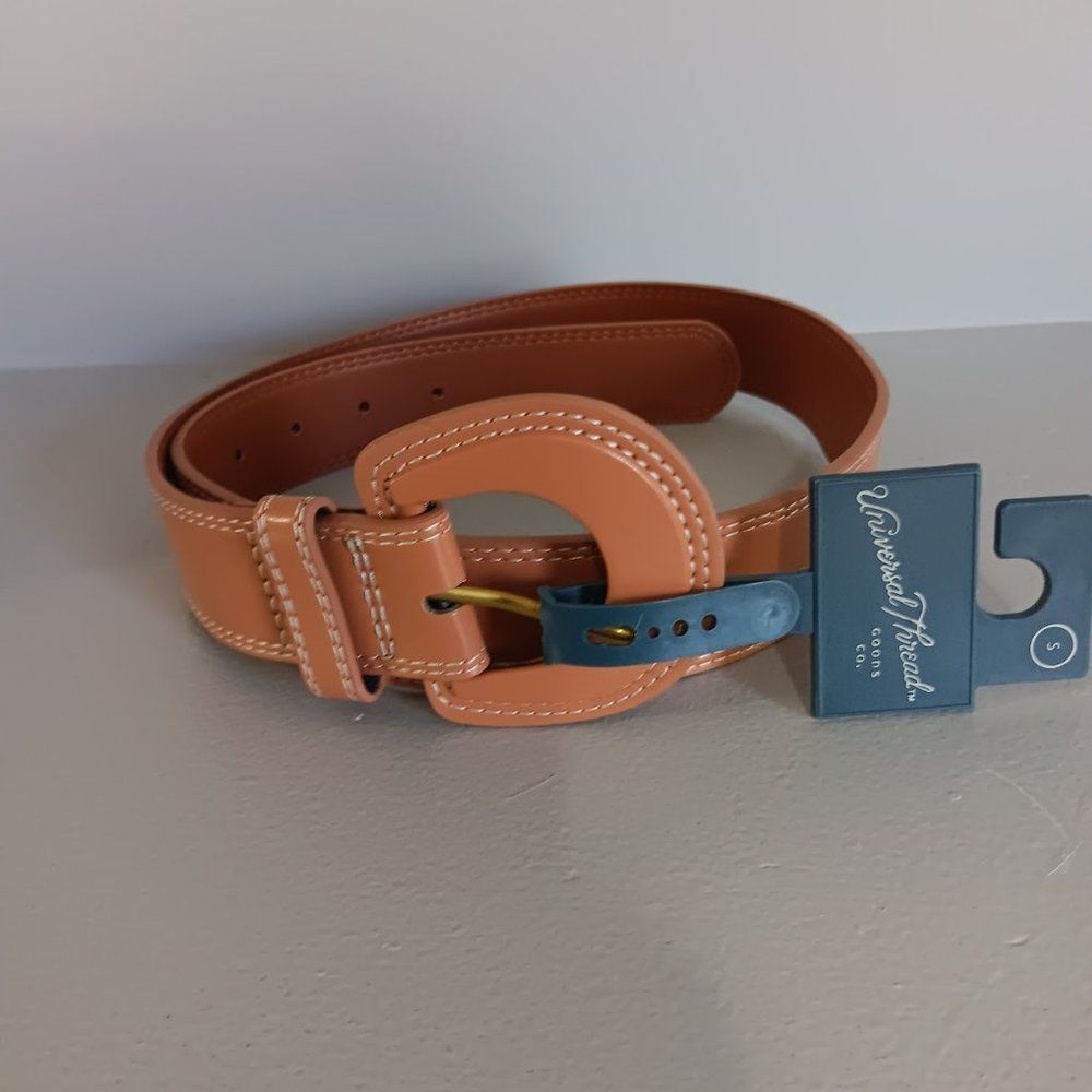 Universal thread Women's belt  brown size small